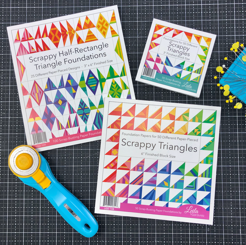 Scrappy Triangle Pads