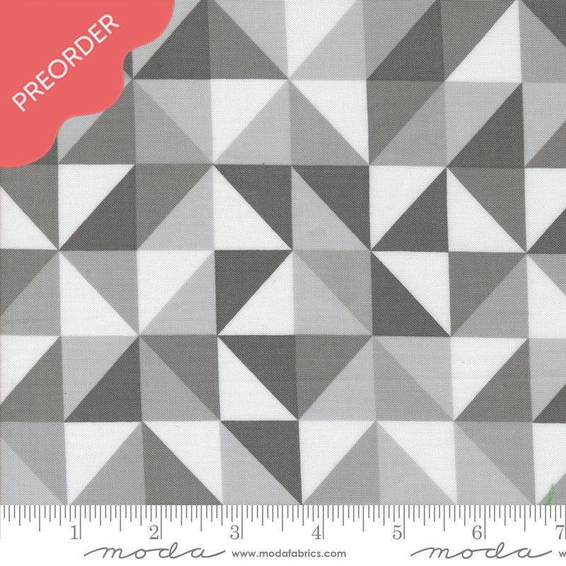 V & Co Color Crush Prism Geometric Silver Fabric