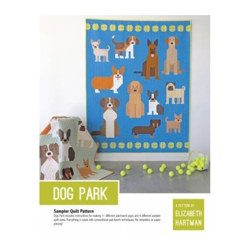 Elizabeth Hartman Dog Park Quilt Pattern