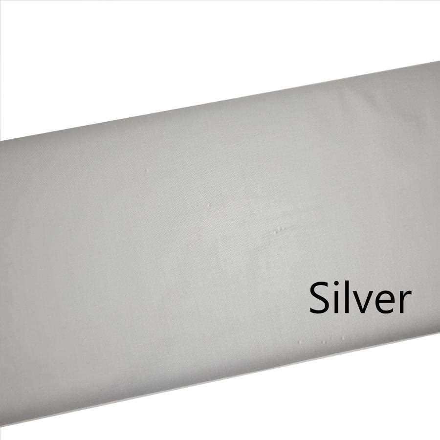 Confetti Cotton Silver Solid Gray Fabric by Riley Blake