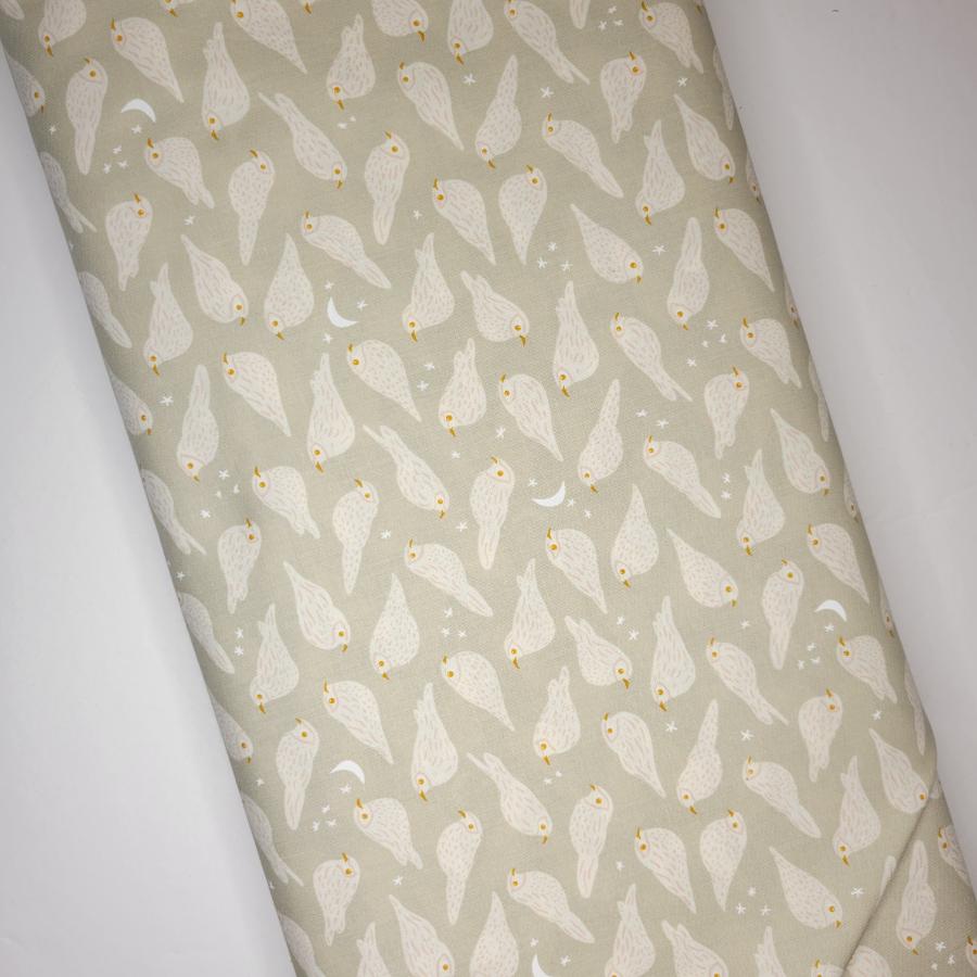 Ruby Star Society Bird is the Word Whippoorwill Sandbox Cream Fabric