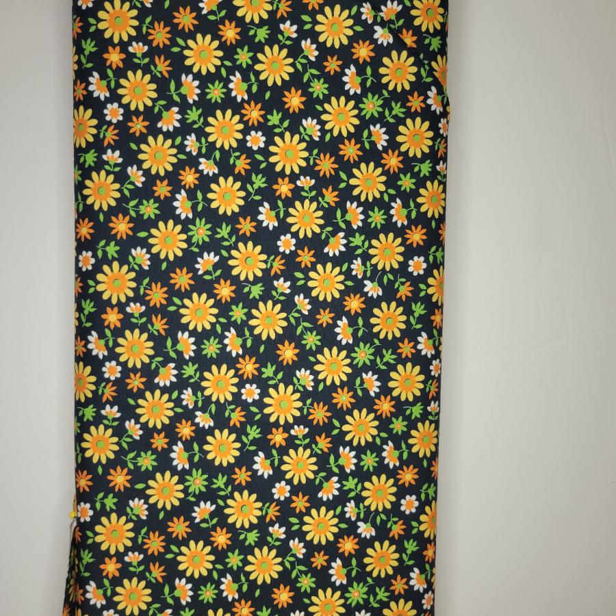 Denyse Schmidt Pretty Things Bella Glow Yellow Floral Fabric