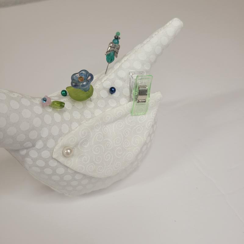 Dove Pin Cushion - Handmade