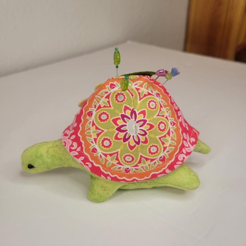 Turtle Pin Cushion - Handmade