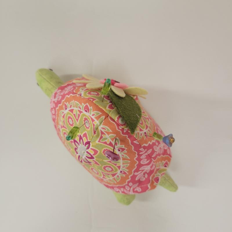 Turtle Pin Cushion - Handmade