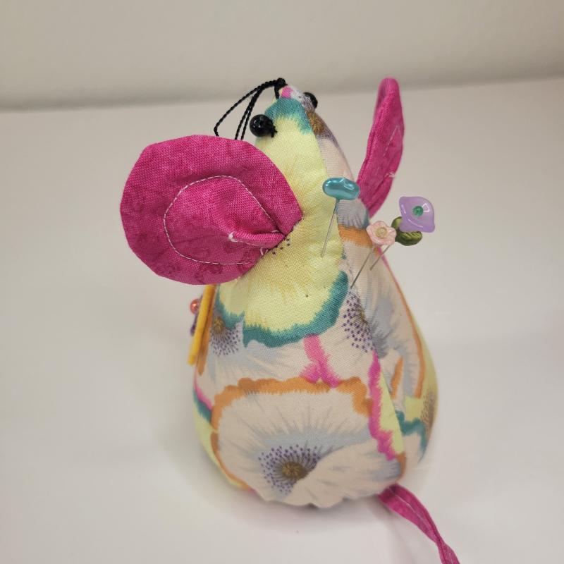 Curious Mouse Cushion - Handmade