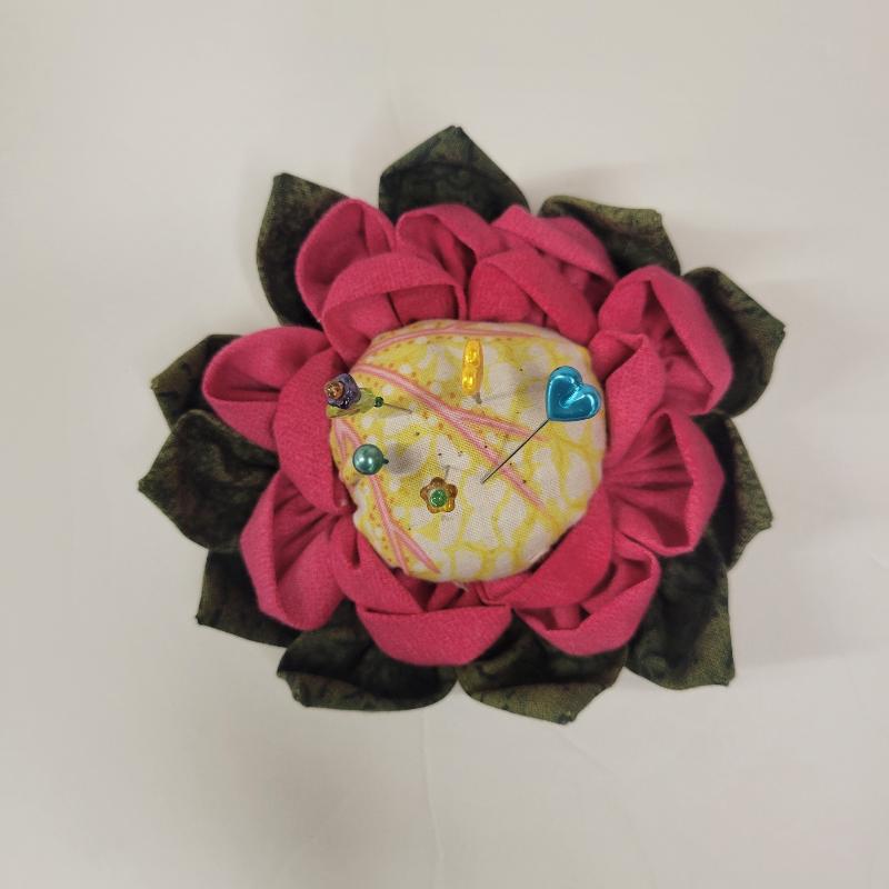 Flower Pin Cushion - Handmade
