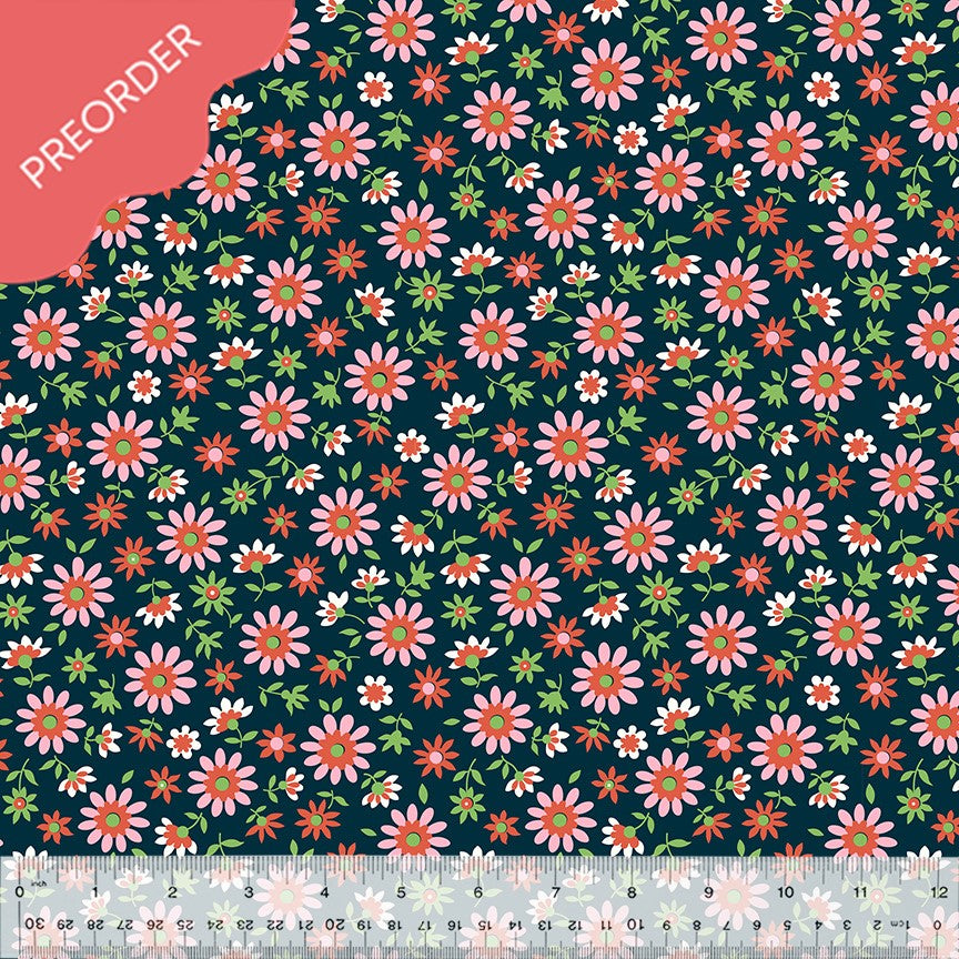 Denyse Schmidt Pretty Things Bella Pink Floral Fabric