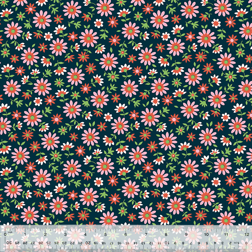 Denyse Schmidt Pretty Things Bella Pink Floral Fabric