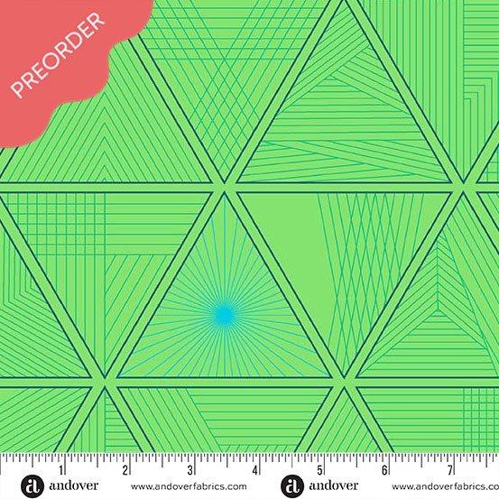 Giucy Giuce 40 Triangula Goosebumps Green Fabric