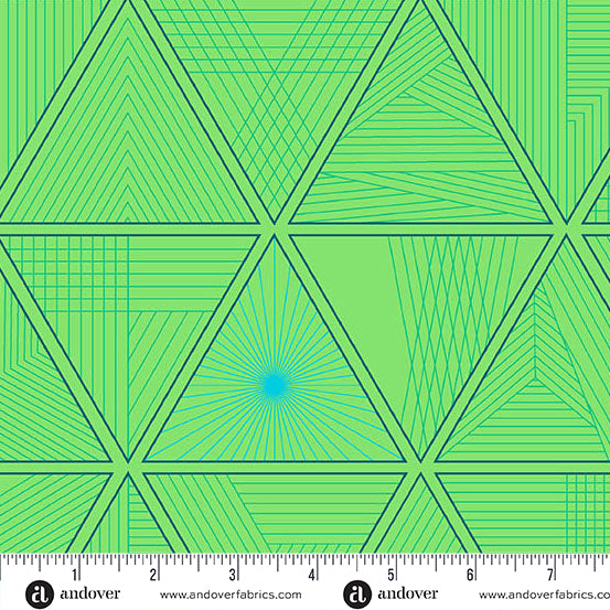 Giucy Giuce 40 Triangula Goosebumps Green Fabric