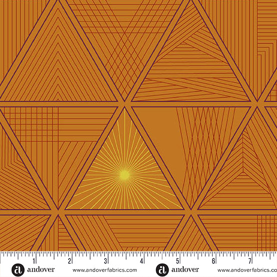 Giucy Giuce 40 Triangula Pete Orange Fabric