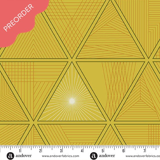 Giucy Giuce 40 Triangula April Yellow Fabric