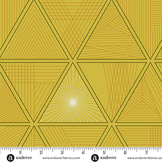 Giucy Giuce 40 Triangula April Yellow Fabric