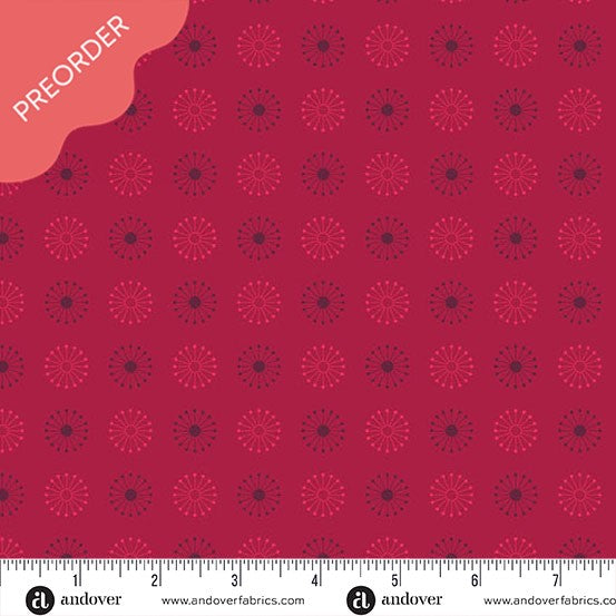 Giucy Giuce 40 Atoms Petunia Red Fabric