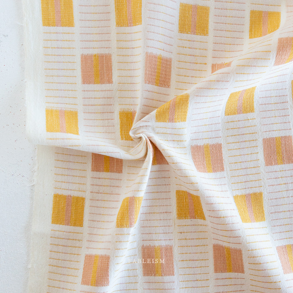 Golden Hour Large Moncarch in Sunny Woven Fabric