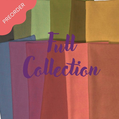 Kaffe Fassett Shot Cottons Fabric Bundle 12 Colors