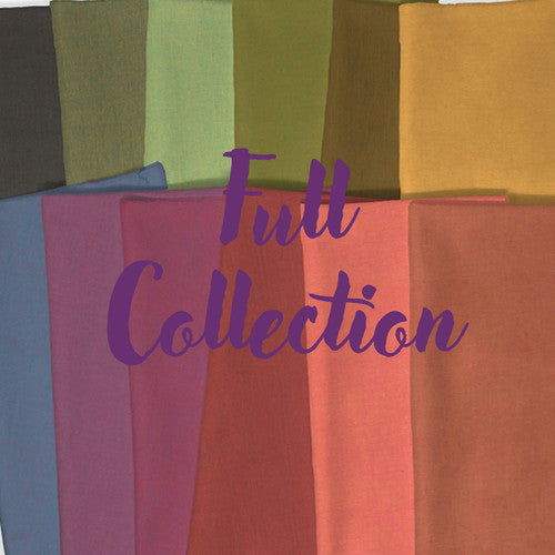 Kaffe Fassett Shot Cottons Fabric Bundle 12 Colors