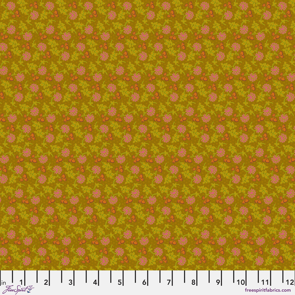 Sew Kind of Wonderful Vintage Cloth Wall Flower Vondel Fabric