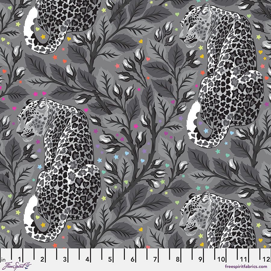 Tula Pink Graywork Birthmark Shadow Fabric