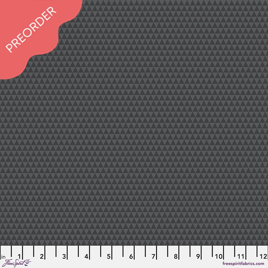 Tula Pink Graywork True Colors Fairy Dust Shadow Gray Fabric