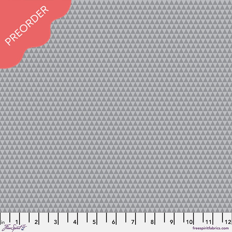 Tula Pink Graywork True Colors Kinda Shady Fog Fabric