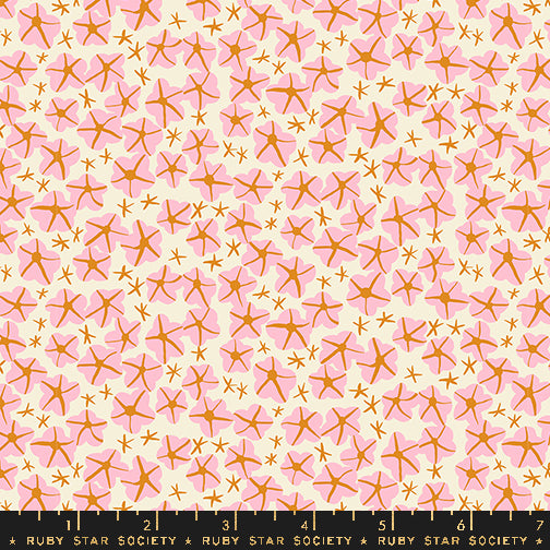 Ruby Star Society Bird is the Word Natural Cream Floral Fabric