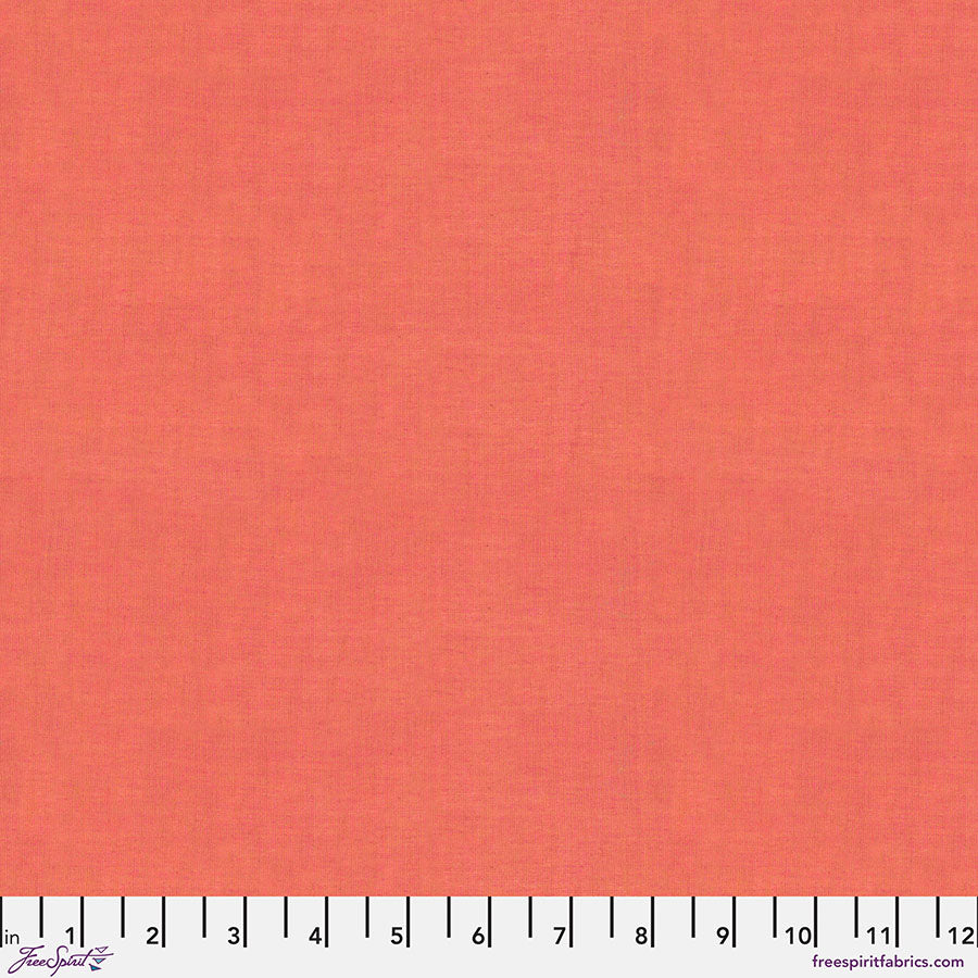 Kaffe Fassett Shot Cottons Persimmon Pink Fabric