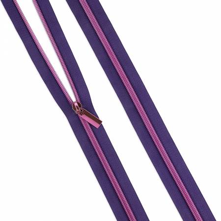 Tula Pink Moonflower Nylon Zipper Tape 3 Yards with 9 Pulls (Copy)