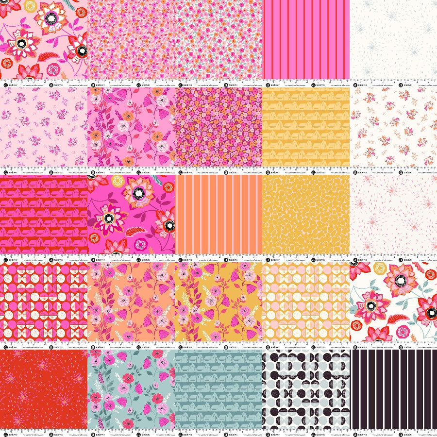 Stephanie Organes Memories Unfold Fabric Bundle 28 Prints