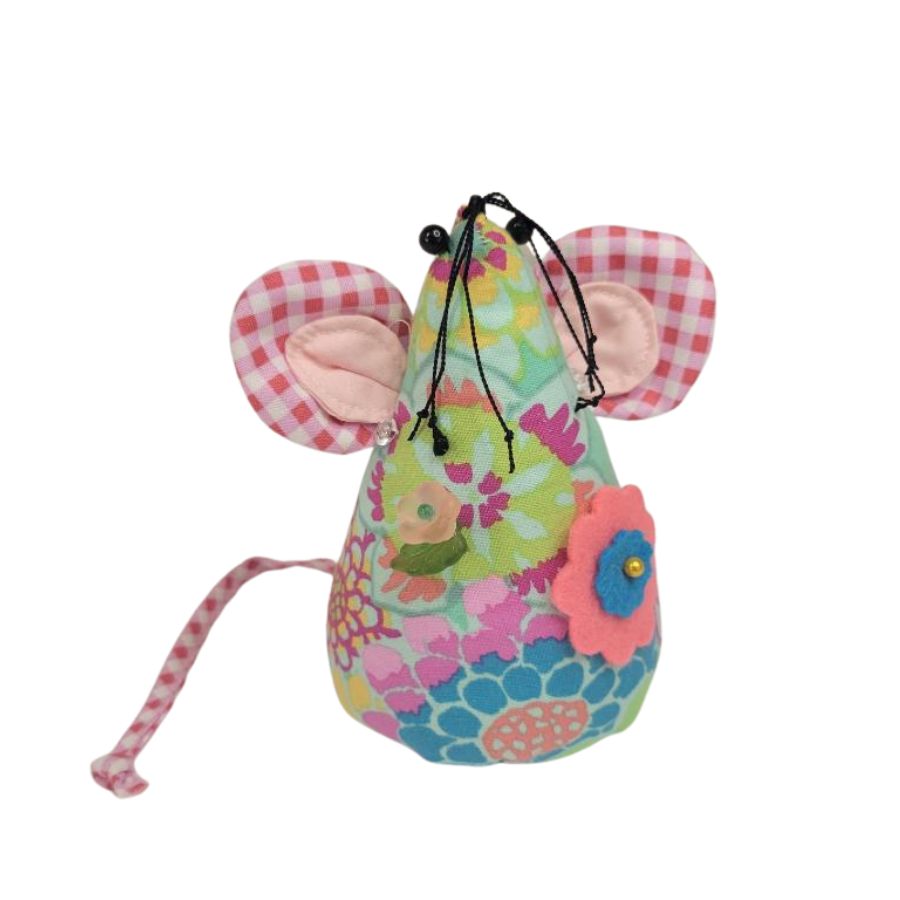 Curious Mouse Cushion - Handmade
