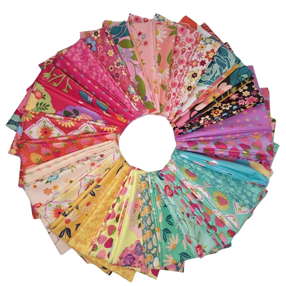 Poppie Cotton Calico Cowgirls Fabric Bundles 32 Fabrics