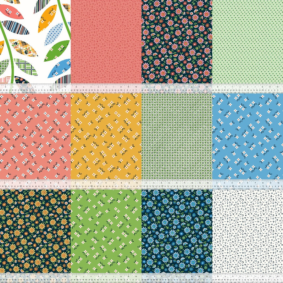 Denyse Schmidt Pretty Things Fabric Bundle 12 Prints