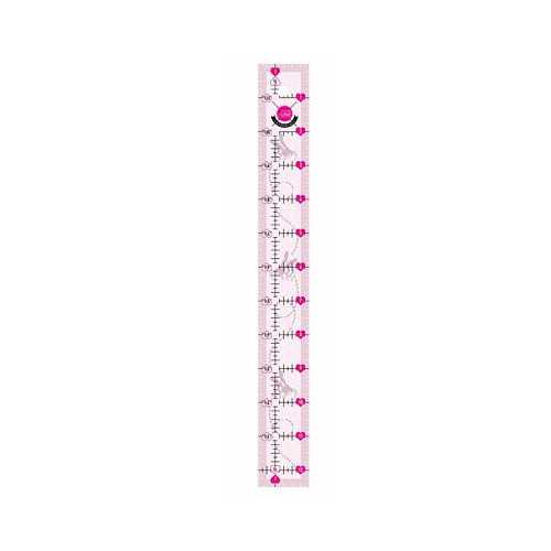 Tula Pink 1.5 x 12.5 inch Non Slip Bee Ruler