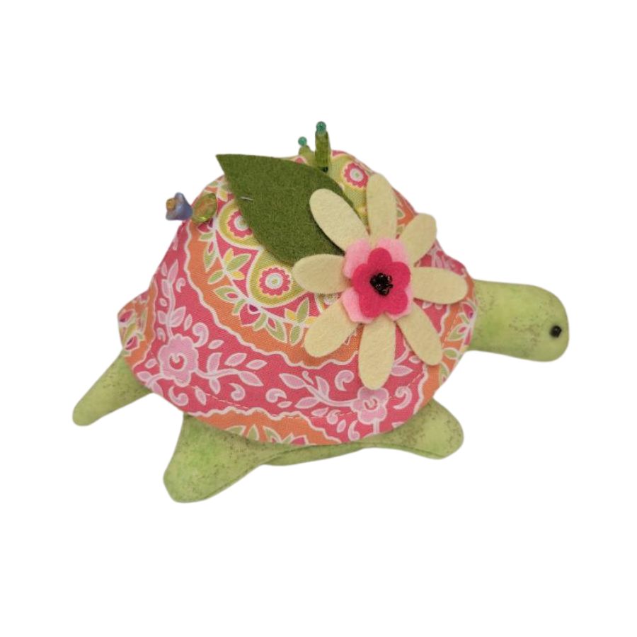 Turtle Pin Cushion - Handmade