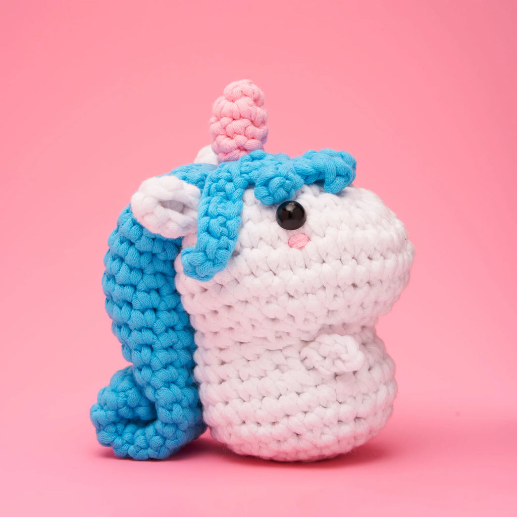 Unicorn Crochet Kit for Beginners by The Woobles