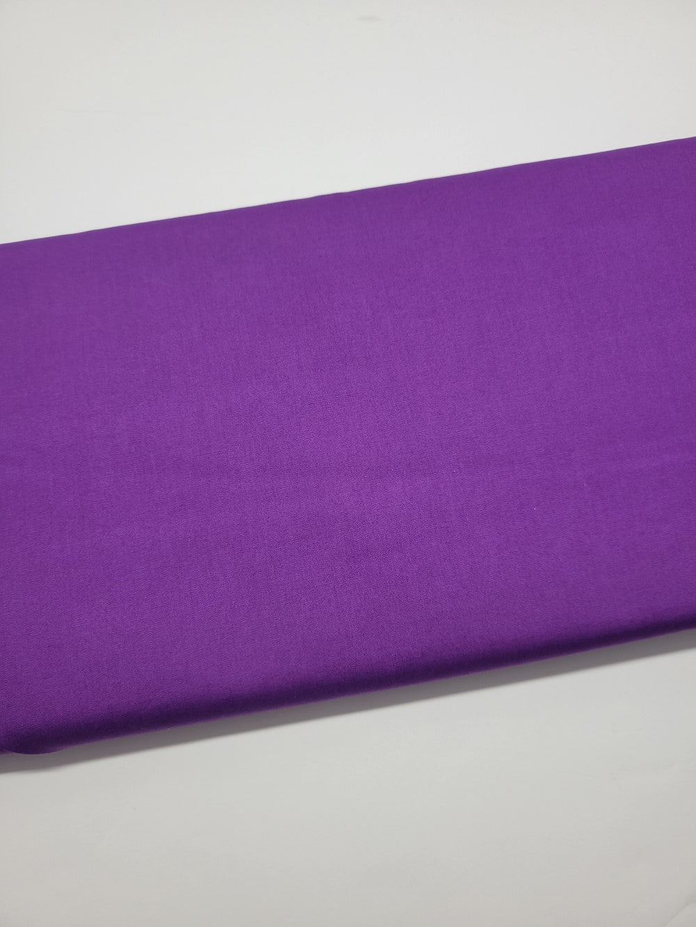 Solid Plum Purple, Quilting Fabric, 100% Cotton, 44 Wide